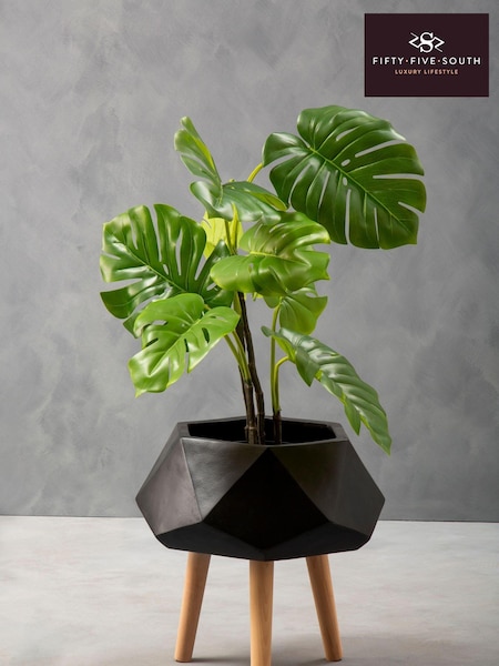 Fifty Five South Black Darnell Planter (C38083) | €137
