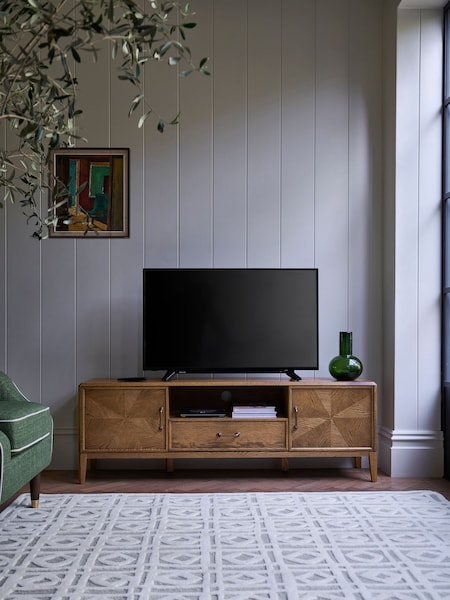 Nina Campbell Brown Wide Tedworth Up to 60 Inch TV Unit (C38200) | €882