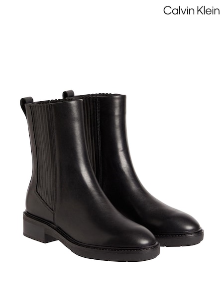 Calvin Klein Elevated Chelsea Black Boots (C38894) | €69