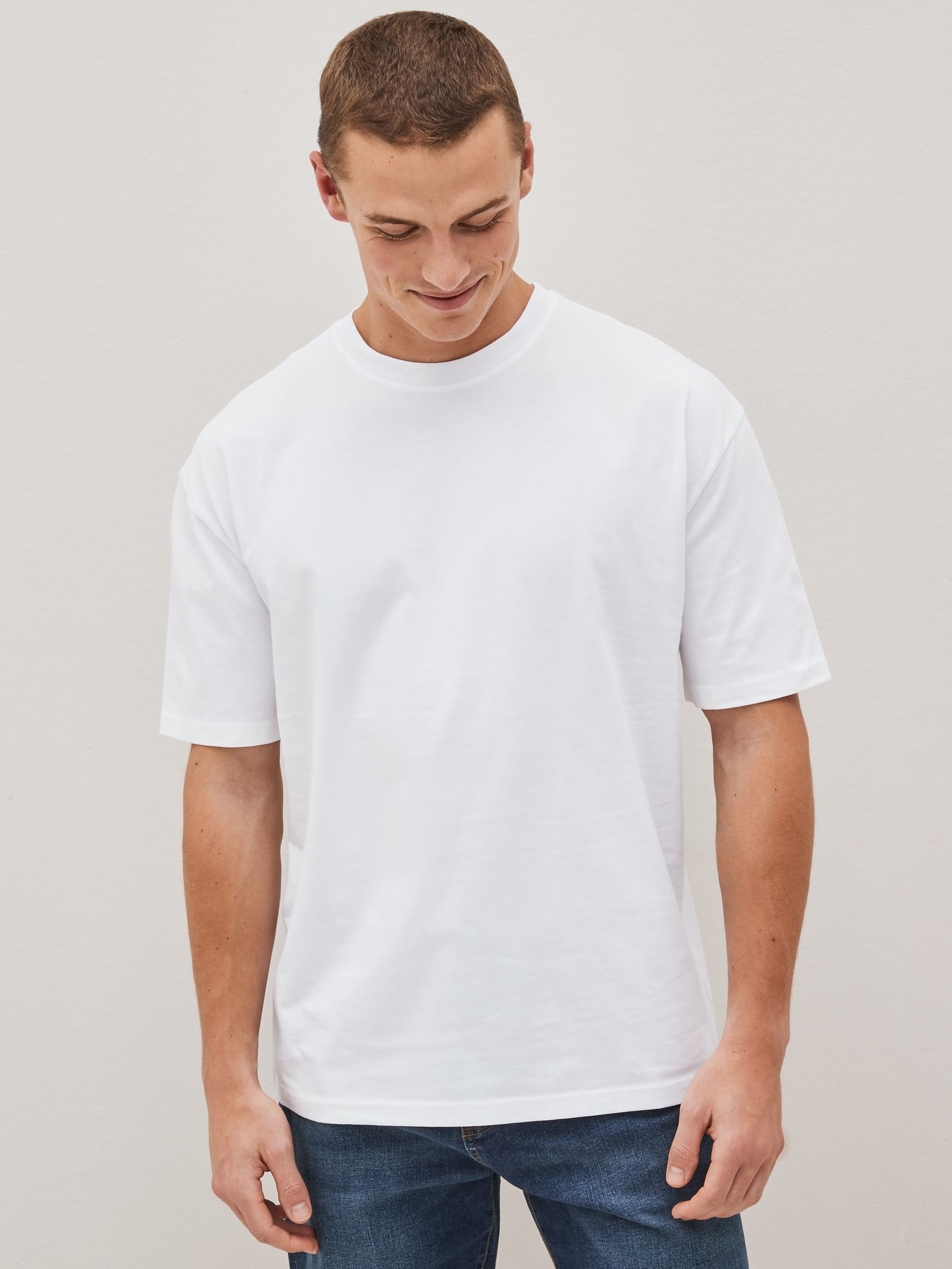 Mens White T-Shirts | Plain, Short & Long Sleeves T-Shirts