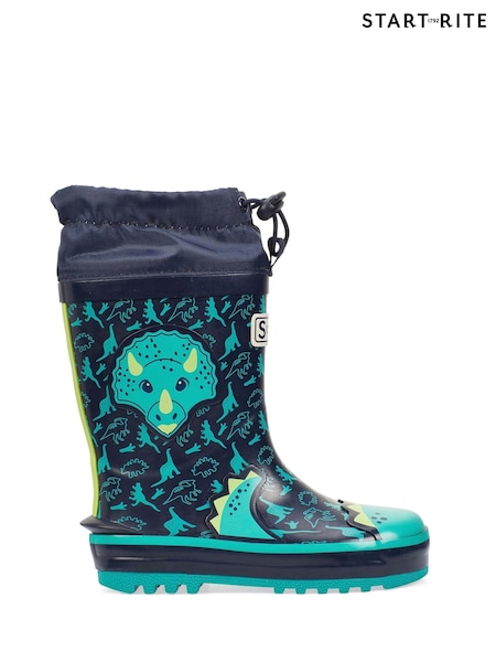 Start Rite Little Puddle Tie Top Cosy Wellies (C39707) | ₪141