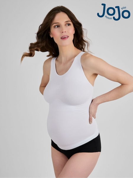 JoJo Maman Bébé White Maternity Support Vest (C39888) | 1,081 UAH