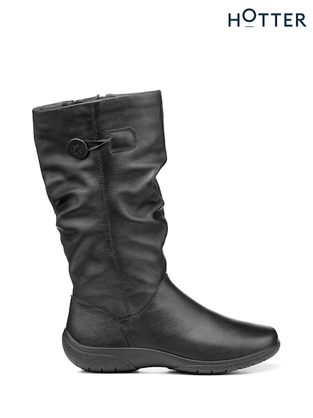 Schwarz - Hotter Derrymore II Stiefel mit Reißverschluss (C40051) | 213 €