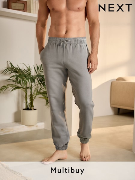 Pale Grey Cuffed Joggers (C41344) | OMR12