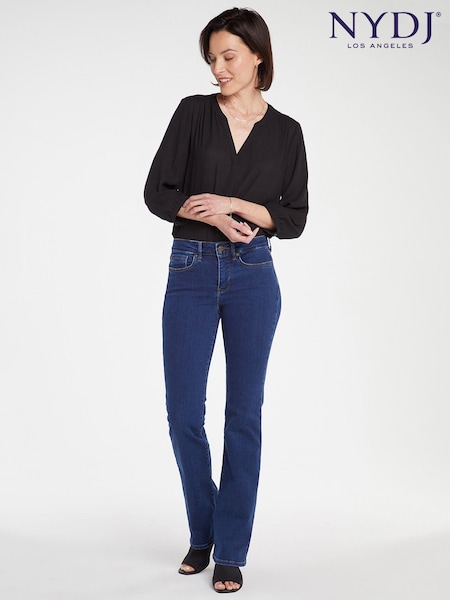Умеренный синий - NYDJ Barbara Bootcut Jeans (C41871) | €185