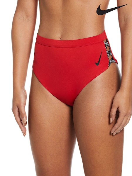 Nike Red Sneakerkini High Waisted Bikini Bottoms (C41900) | €24
