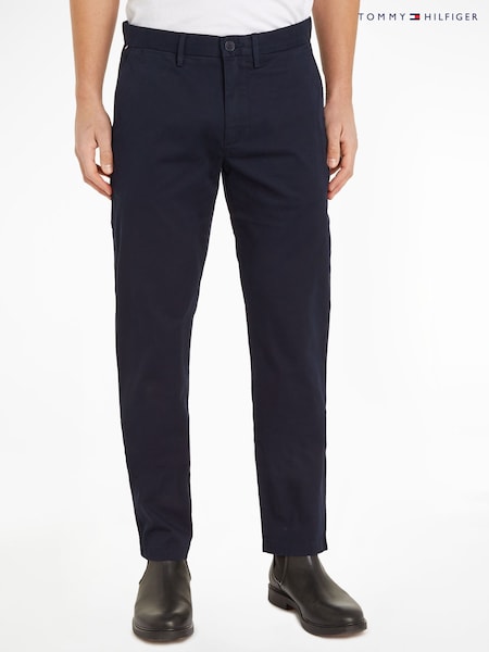 Tommy Hilfiger Blue Slim Bleecker Flex Chinos (C42416) | €156