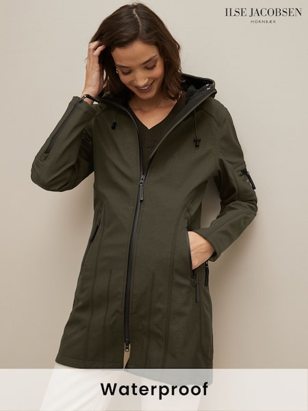 Ilse Jacobsen Waterproof Functional Softshell Raincoat (C42556) | AED1,444