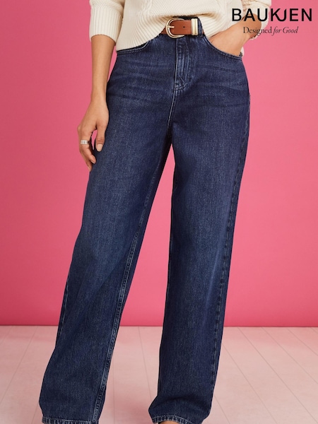 Baukjen Blue Wide Leg Jeans (C42609) | 34 €