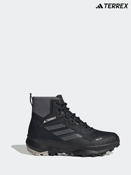 adidas Terrex Black Mid Rain.Rdy Womens Hiking Trainers (C44298) | €73