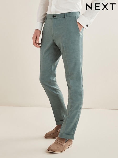Green Skinny Formal Trousers (C44684) | €6