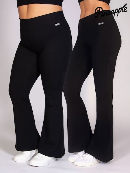 Черный - Flare Jersey Womens Trousers (C46424) | €40