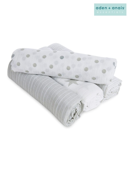 Halo Essentials Muslin 100% Cotton Blankets 4 Pack (C46587) | €48
