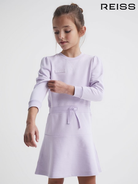 Reiss Lilac Maeve 9-12 yrs Relaxed Jersey Dress (C46860) | €75