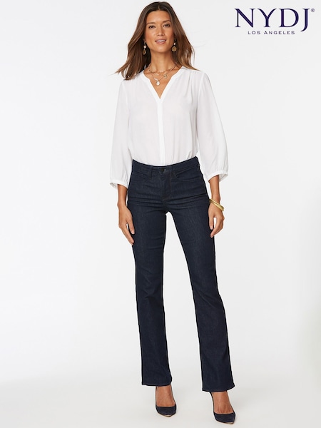 Albastru închis - NYDJ Barbara Bootcut Jeans (C46953) | 1,043 LEI