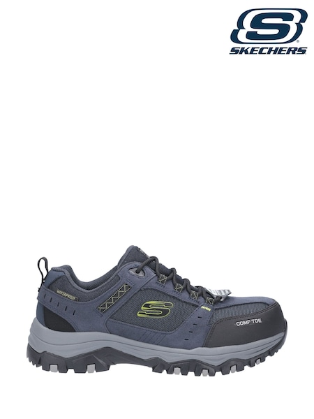 Skechers Blue Greetah Safety Hiker Shoes with Composite Toe (C47156) | €118