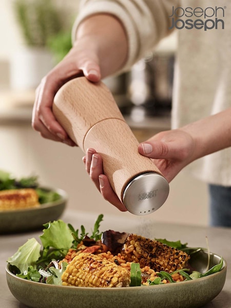 Joseph Joseph Beech Milltop Wood No-Spill Pepper Mill (C47498) | €21.50