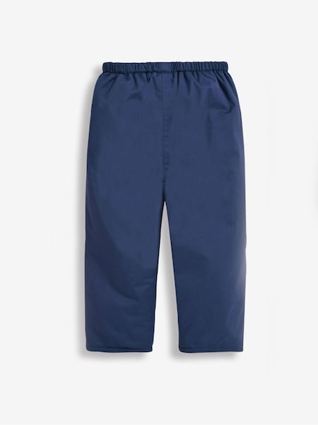 Azul marino - Jojo Maman Bébé Waterproof Fleece Lined Pull-up Trousers (C47530) | 41 € - 44 €