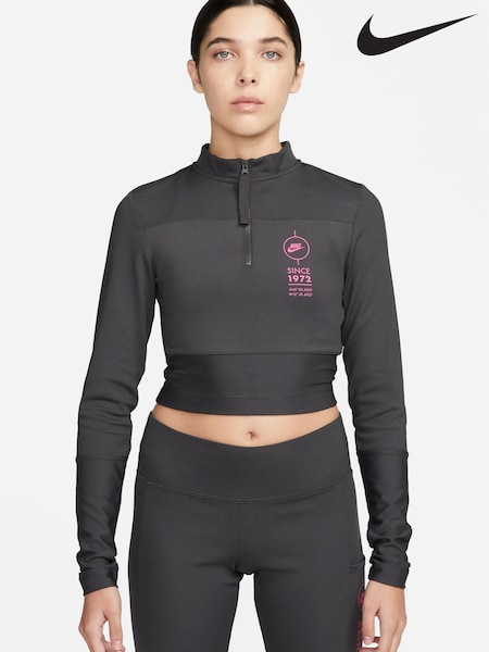 Nike Navy Sports Utility Long Sleeve Ribbed Top (C47727) | €27