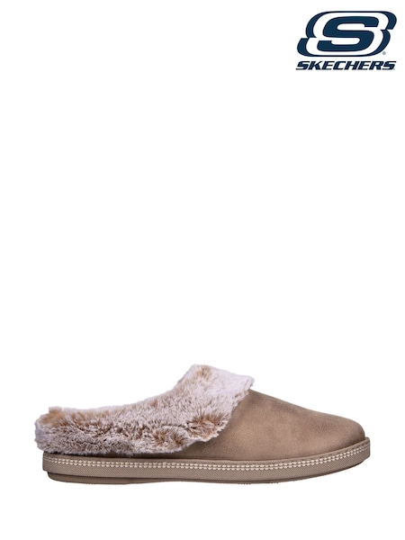 Ruskea - Skechers Cosy Campfire Home Essential Womens Slippers (C48444) | €61