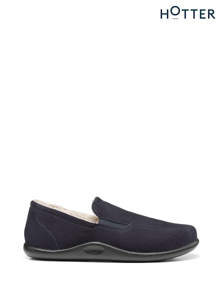 Hotter Blue Hotter Relax Slip On Slippers (C48650) | €113