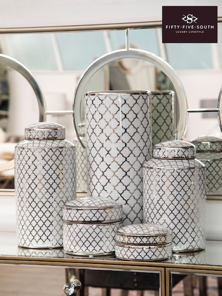 Fifty Five South Renne Ceramic Umbrella Stand (C48806) | ‏355 د.إ.‏