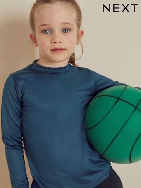 Bleu marine - Long Sleeve Base Layer (3-16yrs) (C49404) | € 1 - 3 €