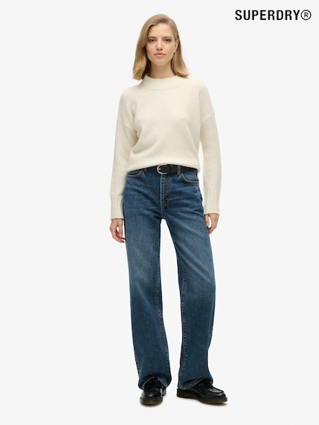Superdry Light Blue Wide Leg Jeans (C50158) | €99