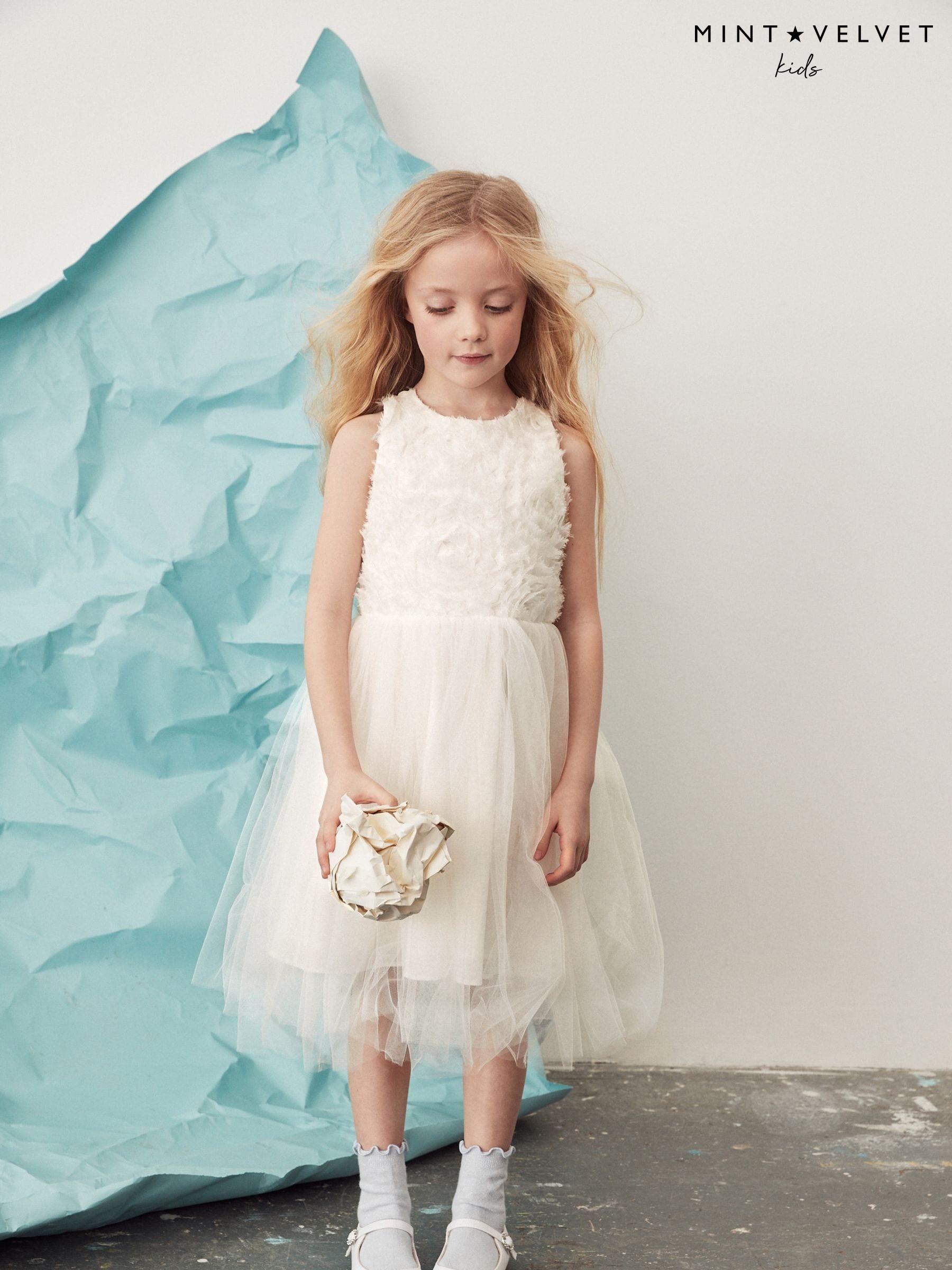 Velvet flower girl dresses on sale