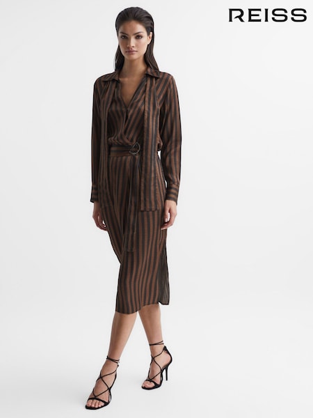 Reiss Penny Stripe Shirt Dress (C52047) | 1,881 LEI