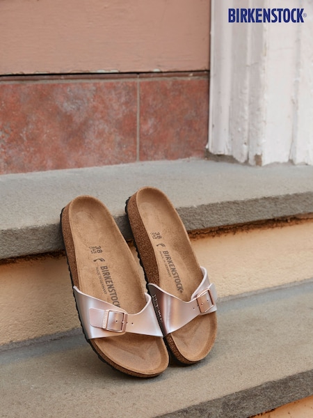 Birkenstock Copper Madrid Birko Flor Sandals (C52137) | €102