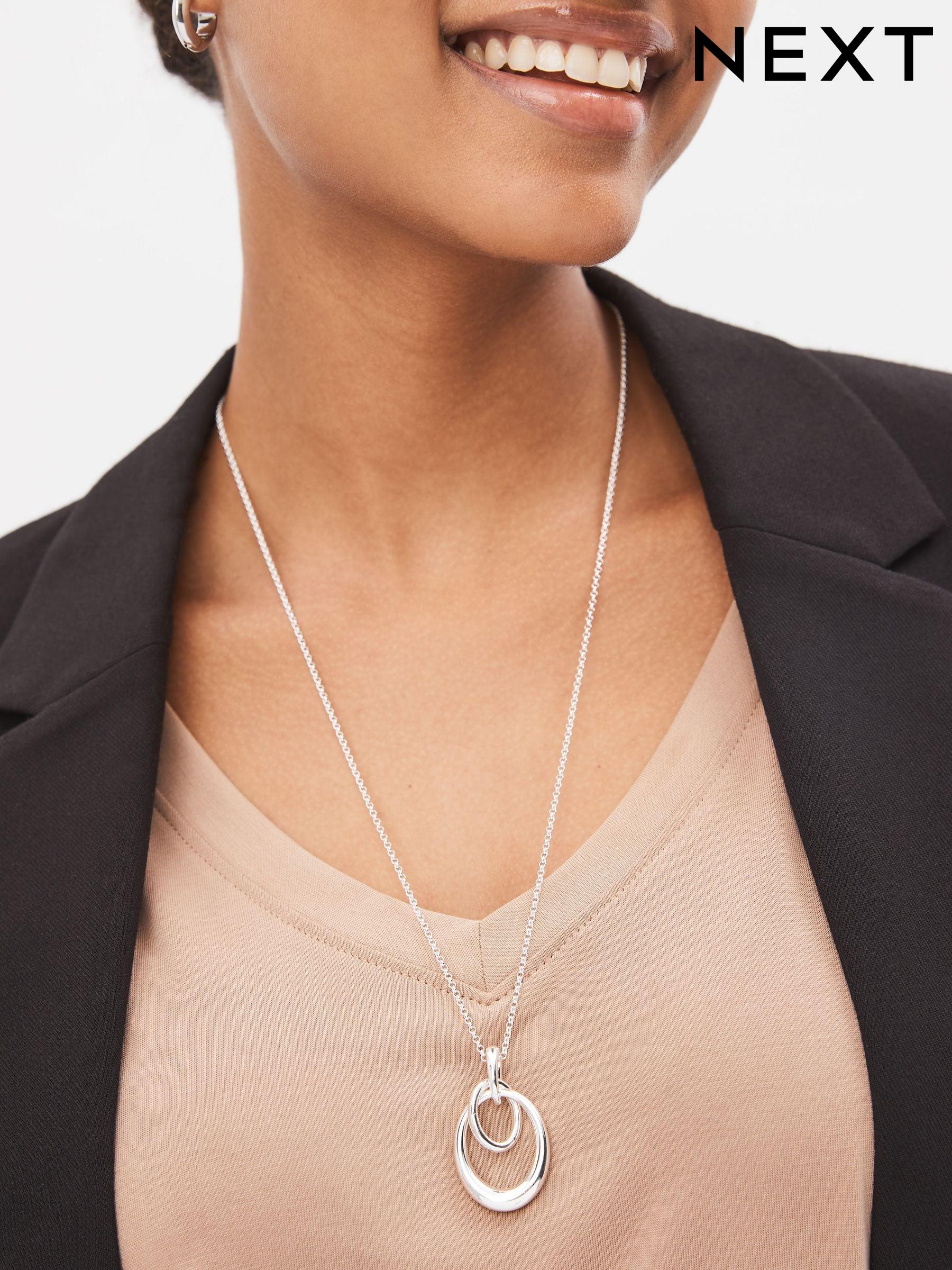 Next sterling silver necklace store