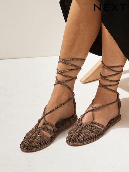 Animal - Forever Comfort Wrap Huarache Flats (C52516) | € 18