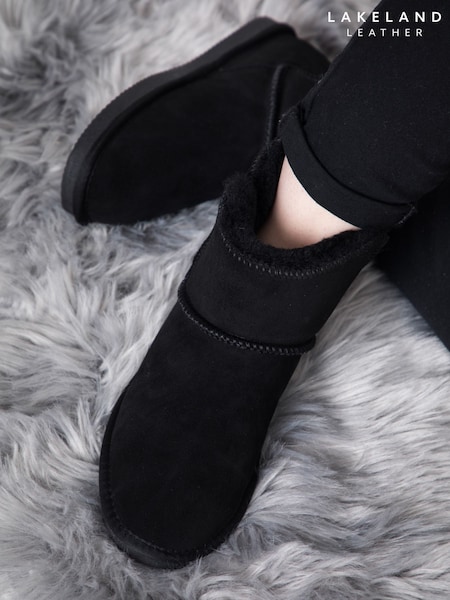 Lakeland Leather Ladies Sheepskin Boots Slippers (C52914) | 521 LEI