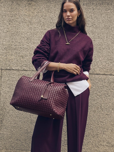 Rot - Katie Loxton Milan Handwoven Cabin Bag
