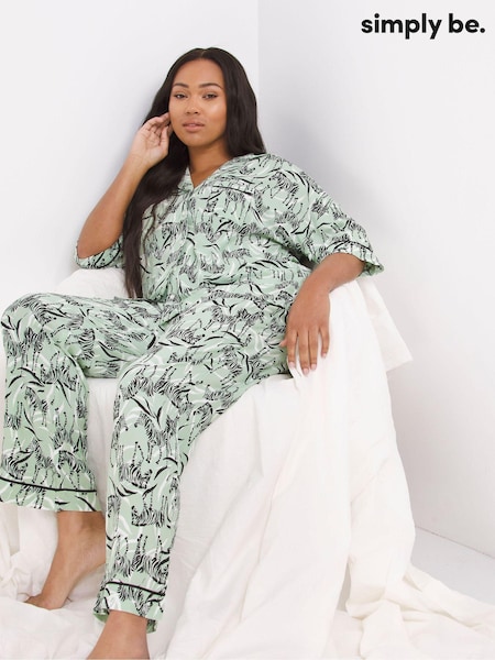 Simply Be Pretty Secrets Viscose Pyjama Set (C53761) | ‏129 ر.ق.