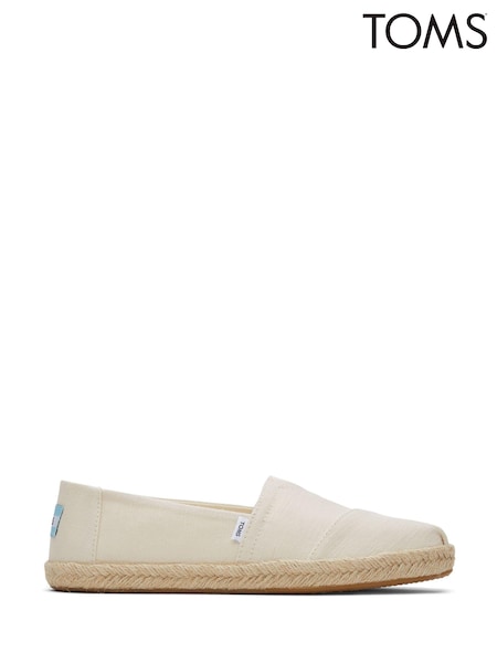 Бежевый - Toms Vegan Alpargata Drizzle Twill Shoes (C54833) | €69