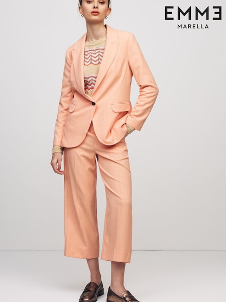 Emme by Marella Peach Annica Blazer (C55365) | €89