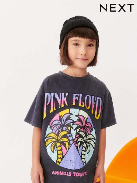 Pink Floyd Grey License Band Oversized T-Shirt (3-16yrs) (C55499) | € 10 - € 13