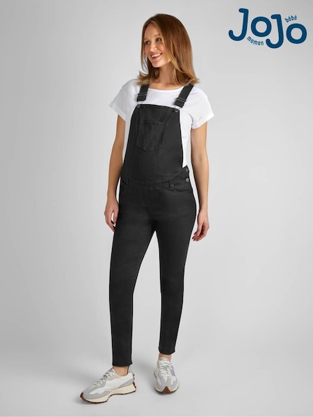 JoJo Maman Bébé Black Maternity Dungarees (C55883) | €73