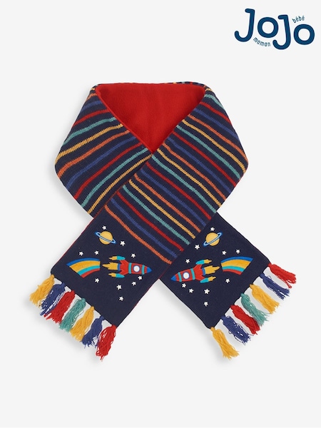 JoJo Maman Bébé Navy Rocket Scarf (C55940) | R$ 165