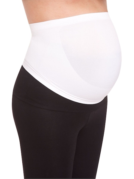 JoJo Maman Bébé White Seamless Bump Support Band (C56026) | €23