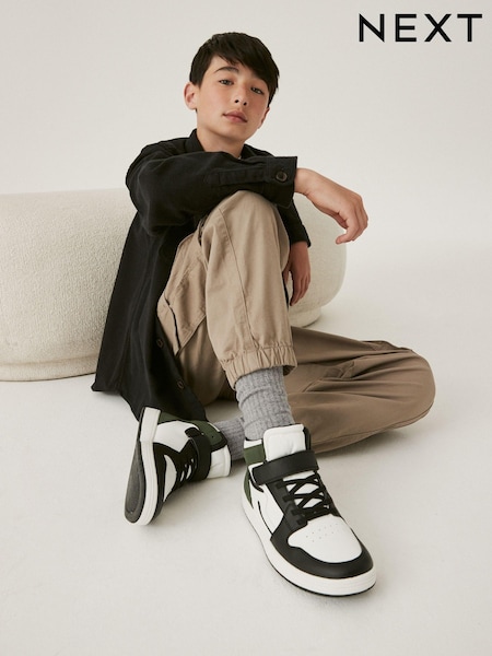 črna - Twill Overshirt (3-16yrs) (C56677) | € 13 - € 17