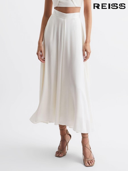 Reiss Ivory Ruby Occasion Maxi Skirt (C56964) | €287