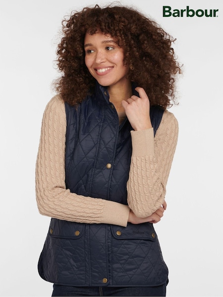Barbour® Navy Blue Otterburn Quilted Gilet (C57748) | ₪578