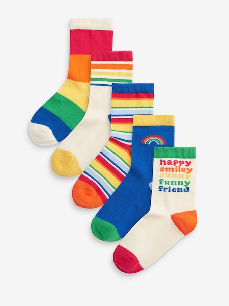 Little Bird by Jools Oliver Bright Socks 5 Pack (C58428) | 9 € - 11 €