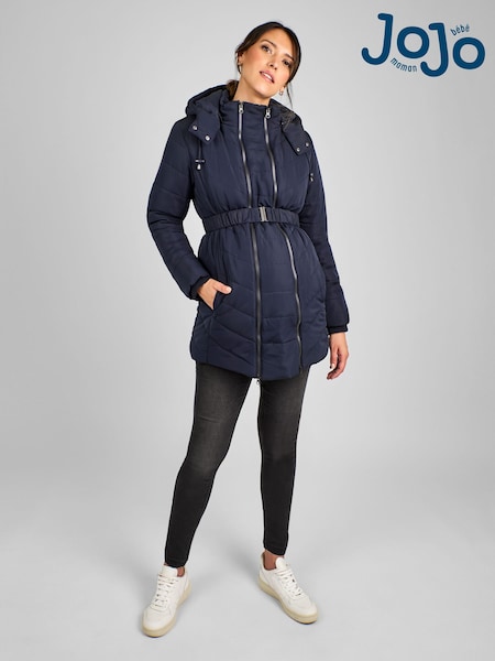 JoJo Maman Bébé 2-in-1 Maternity Puffer Jacket (C59249) | €129