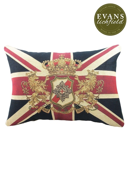 Evans Lichfield Union Jack 100% Cotton Cushion (C60783) | 41 €