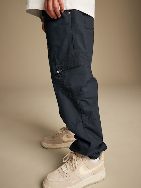 Navy Lined Cargo Trousers (3-16yrs) (C61840) | €24 - €30