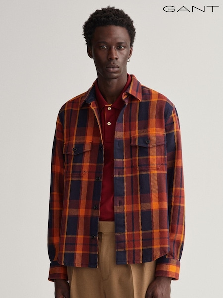 GANT Heavy Twill Check Overshirt (C62103) | €72